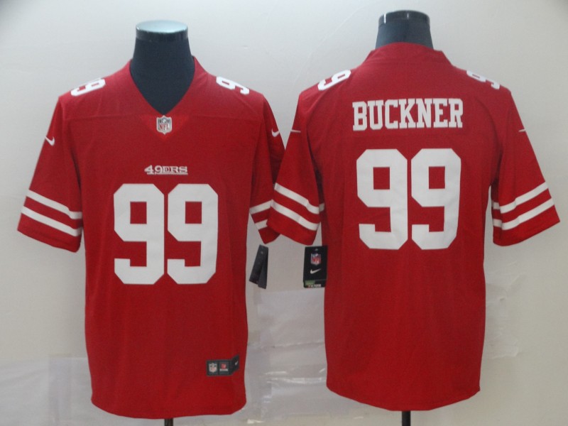 Men's San Francisco 49ers DeForest Buckner #99 Red Jersey